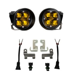Toyota RAV4 Fog Light Pocket Kit - Baja Designs - Squadron - Amber - `16-`27